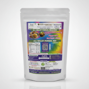 All Millet Pongal Ready Mix – 500g | Healthy Instant Pongal Mix with Millets | RM Foods
