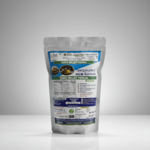 Kodo Millet Pongal Ready Mix – 500g | Instant, Wholesome & Organic | RM Foods